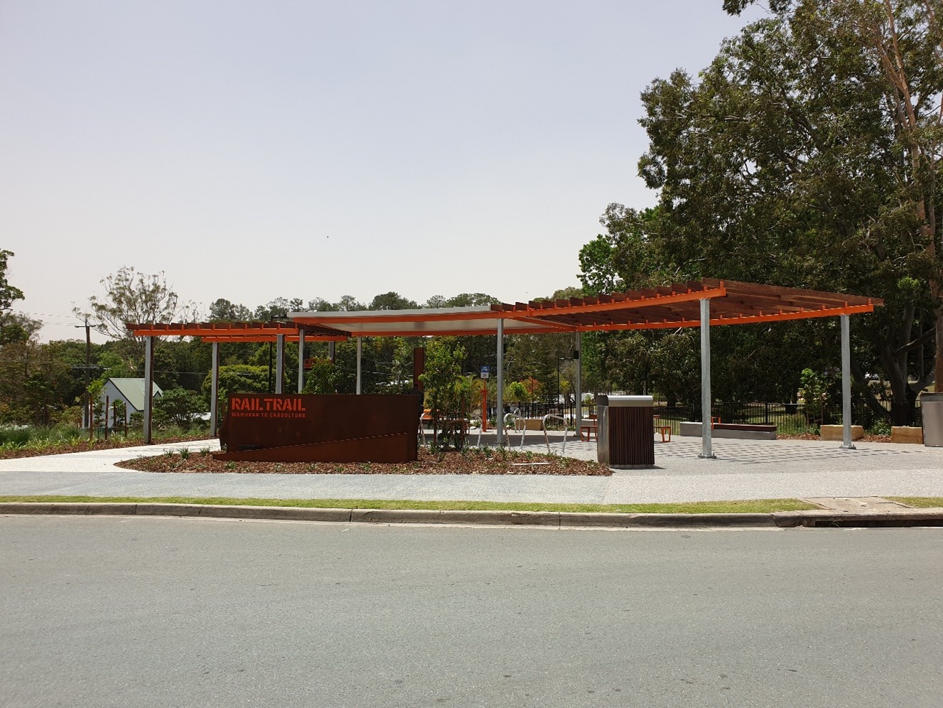 Rail trail design, manufactured and installed by Versatile Structures