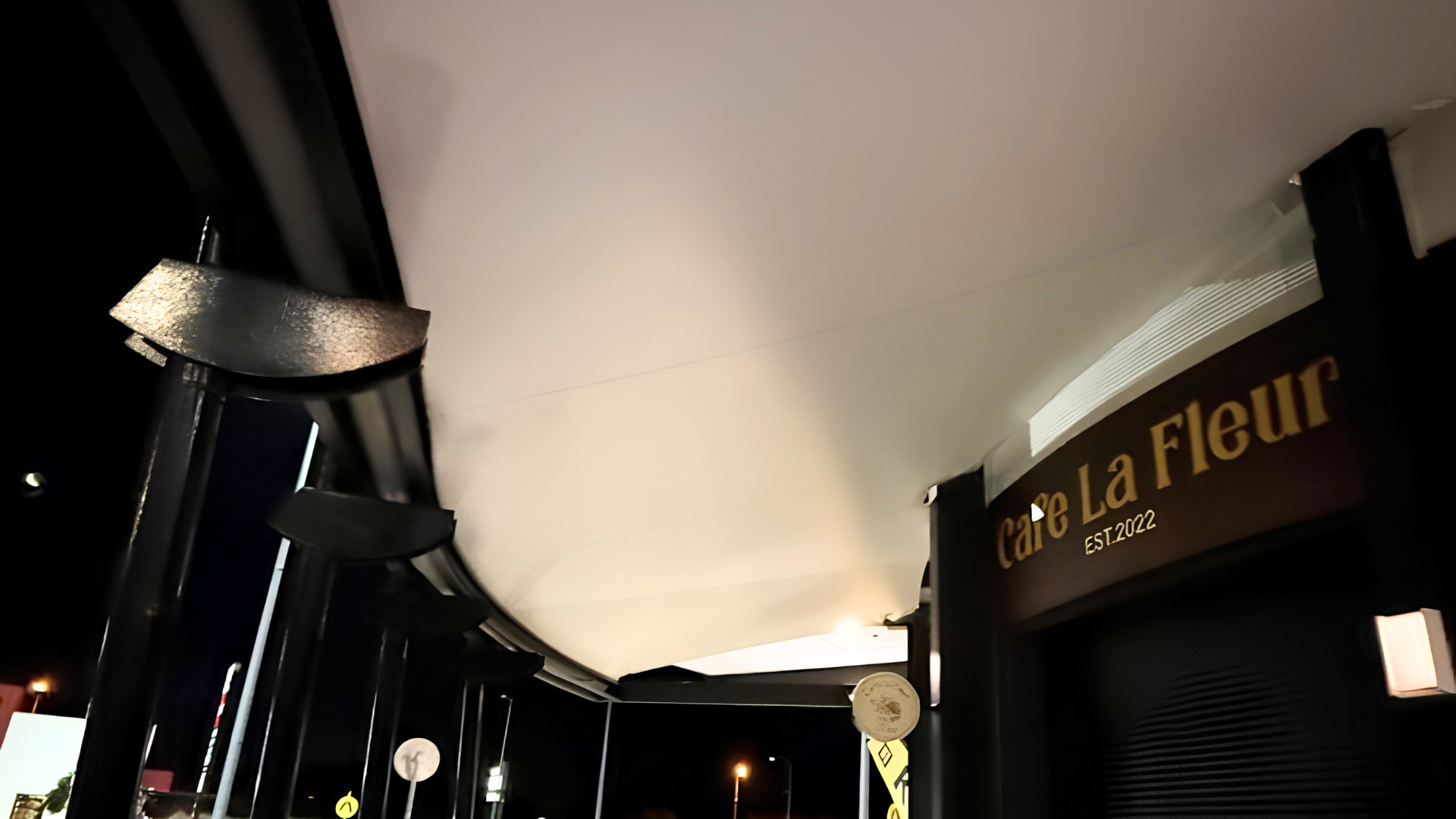 Arundel Plaza shade structure designed, manufactured and installed by Versatile Structures